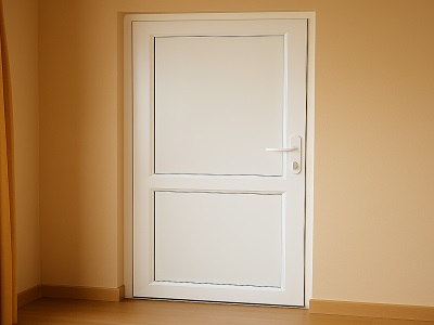 Modern uPVC entrance door by Metalx Windor - secure insulated door